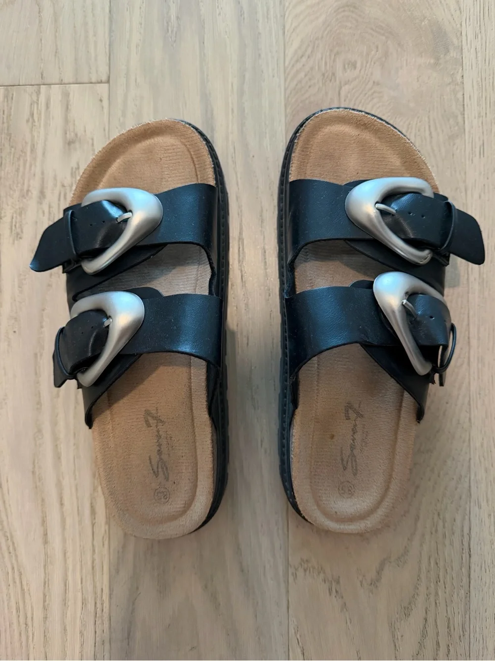 Carissa Buckle Slide Sandal
